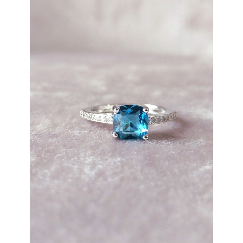 💎NEW💎 BLUE SAPPHIRE RING - Picture 2 of 7
